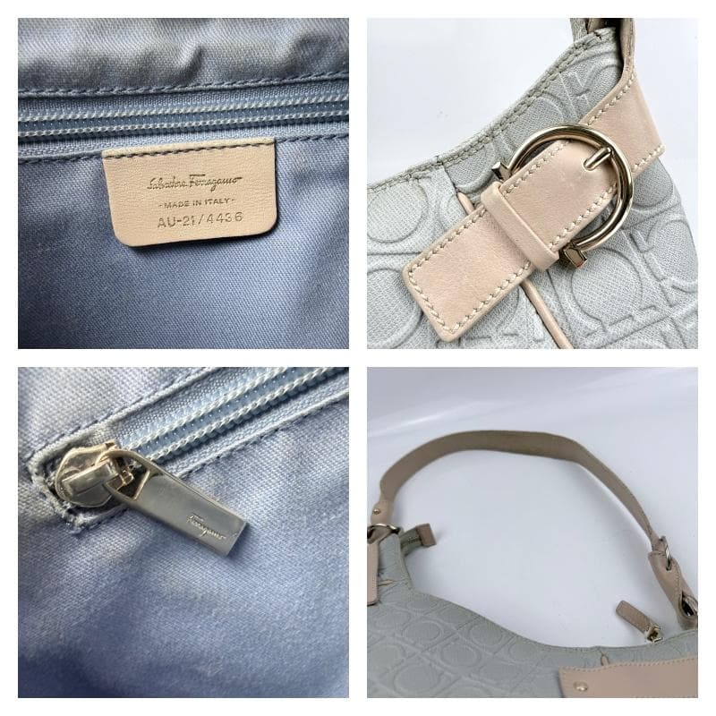 フェラガモ ワンショルダーバッグ アクセサリーポーチ ガンチーニ 肩掛け可能