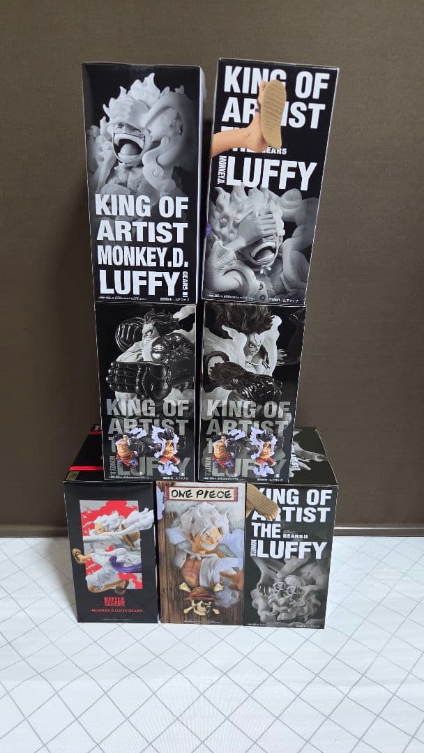 ワンピースフィギュアニカKING OF ARTIST・DXF・BATTLE