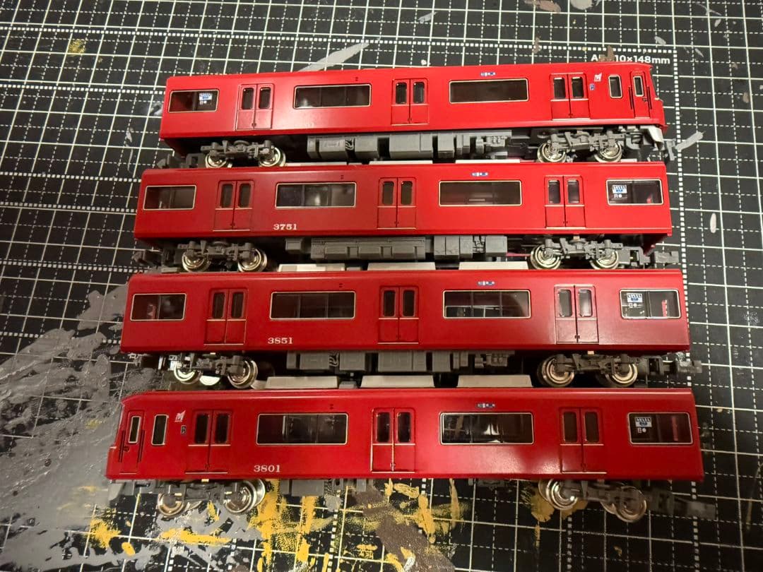 GREENMAX 名鉄3700系 4両セット