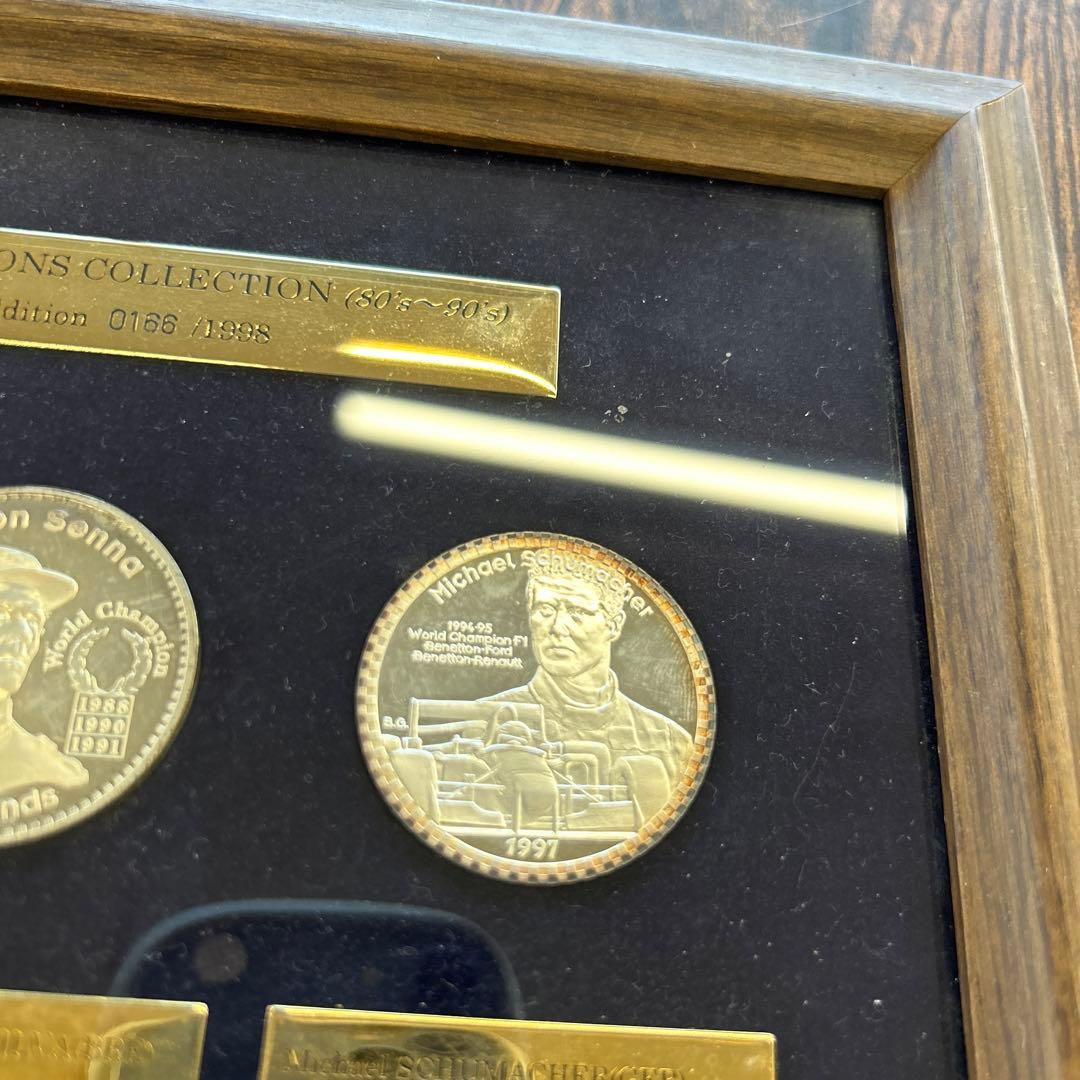 アイルトンセナ/アランプロスト/ミハエルシューマッハ  シルバーメダル 限定品