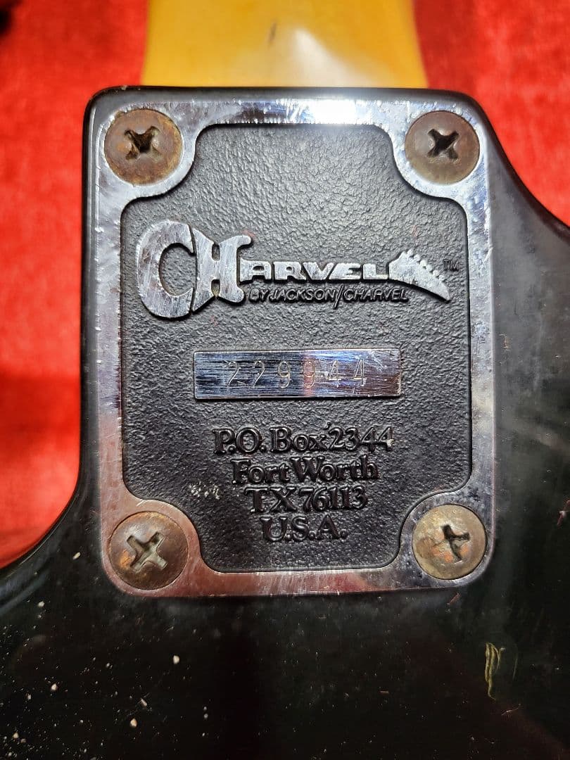 シャーベル エレキギター ブラック