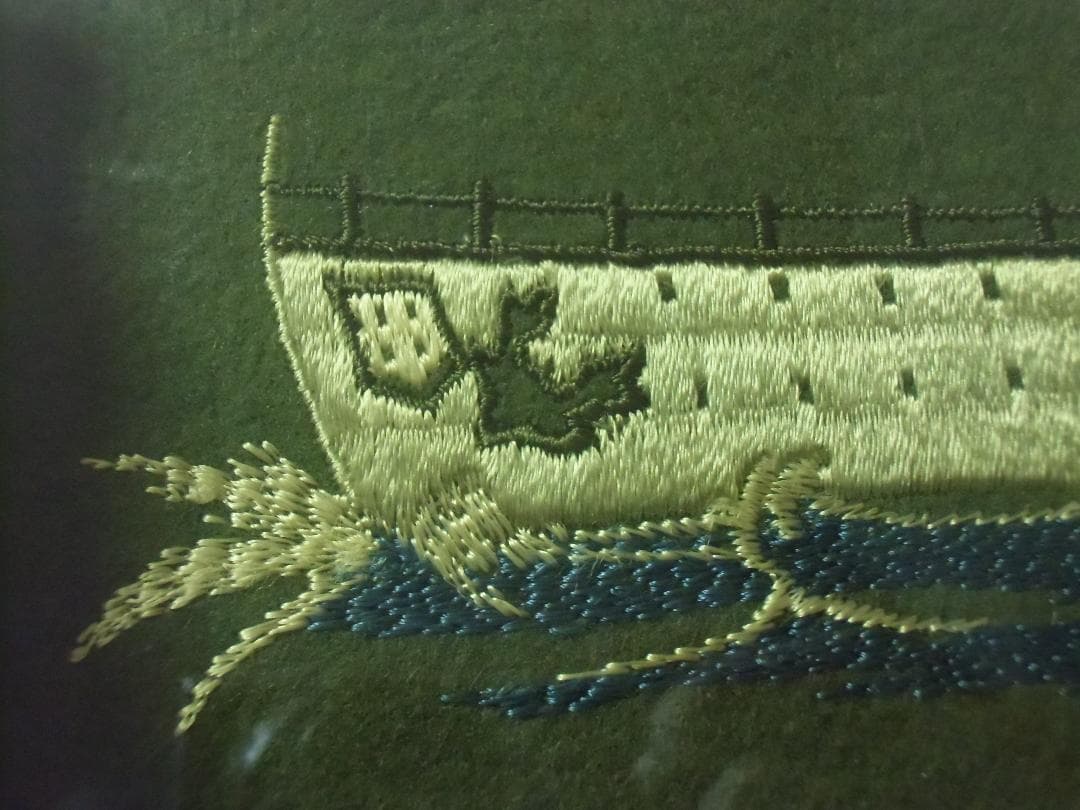 ドイツ軍＊海軍＊装甲艦アドミラル・グラーフ・シュペー 在郷軍人会額装（実物）