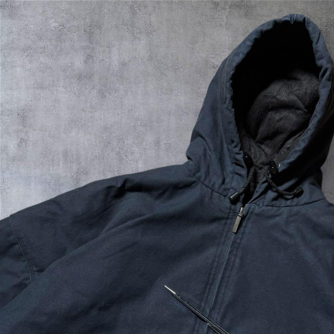 jjw2156 古着STEELGUARDダック地アクティブジャケットソリッ