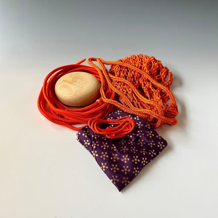 飾壷　かざり壷　天目釉　万代草山　共箱　網　三本組紐　口覆い付き　口切り　稽古