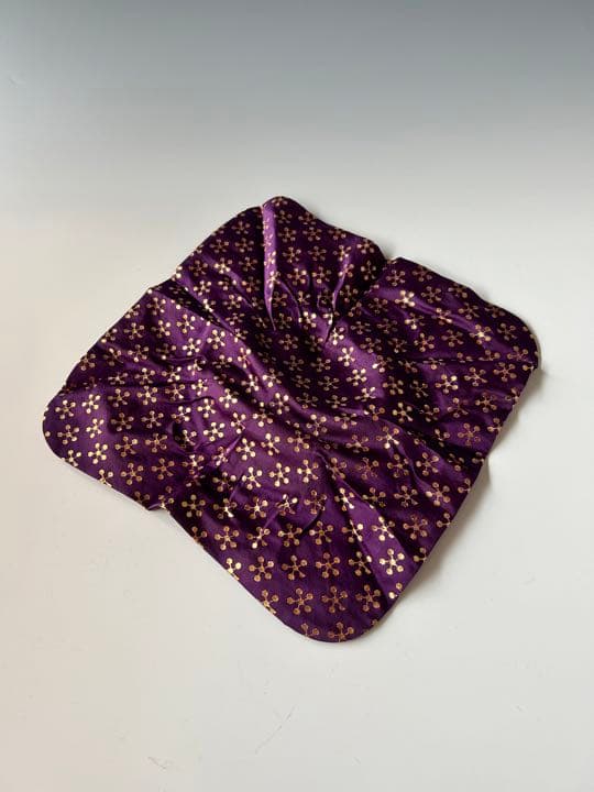 飾壷　かざり壷　天目釉　万代草山　共箱　網　三本組紐　口覆い付き　口切り　稽古