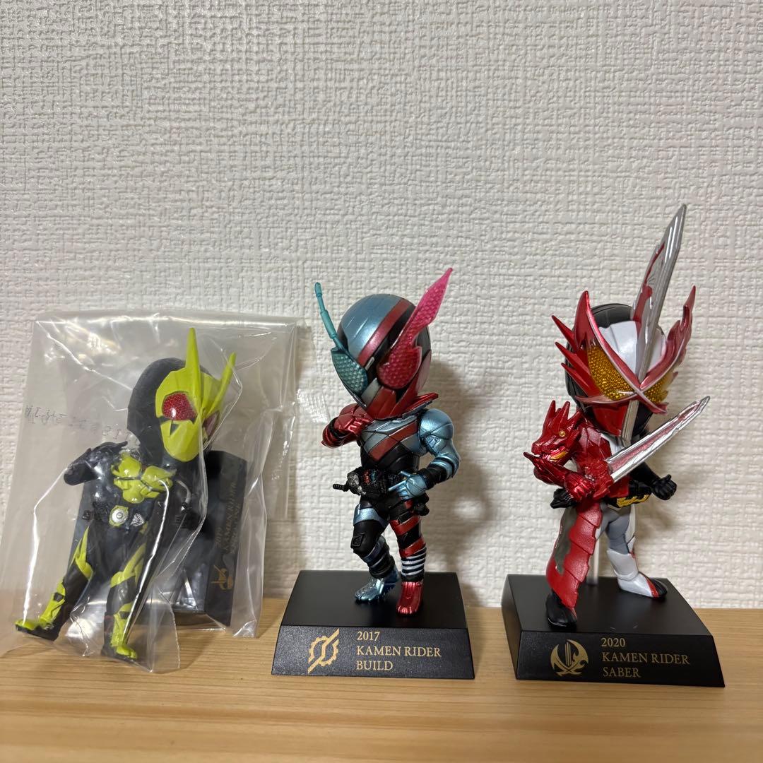 仮面ライダー　50thデフォルメクスフィギュア◎X ストロンガー　ZO等　計5体