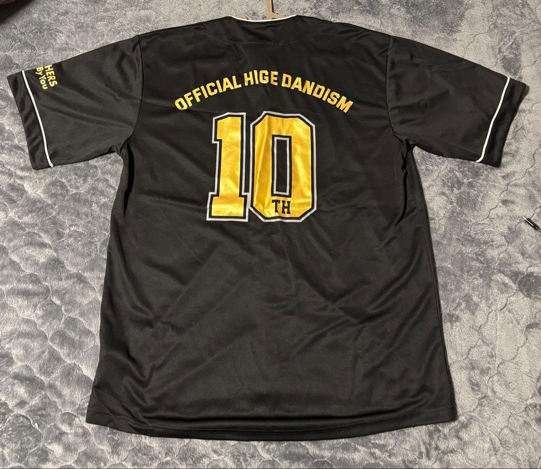 Official髭男dism 10周年記念 ベースボールシャツ