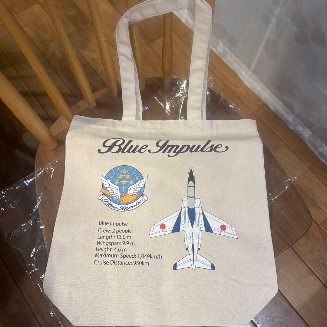 ブルーインパルス　トートバッグ　サイン入り