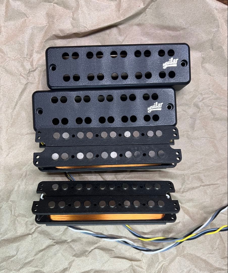 aguilar 5弦ベース用ピックアップ 2個セット　Bartolini P2