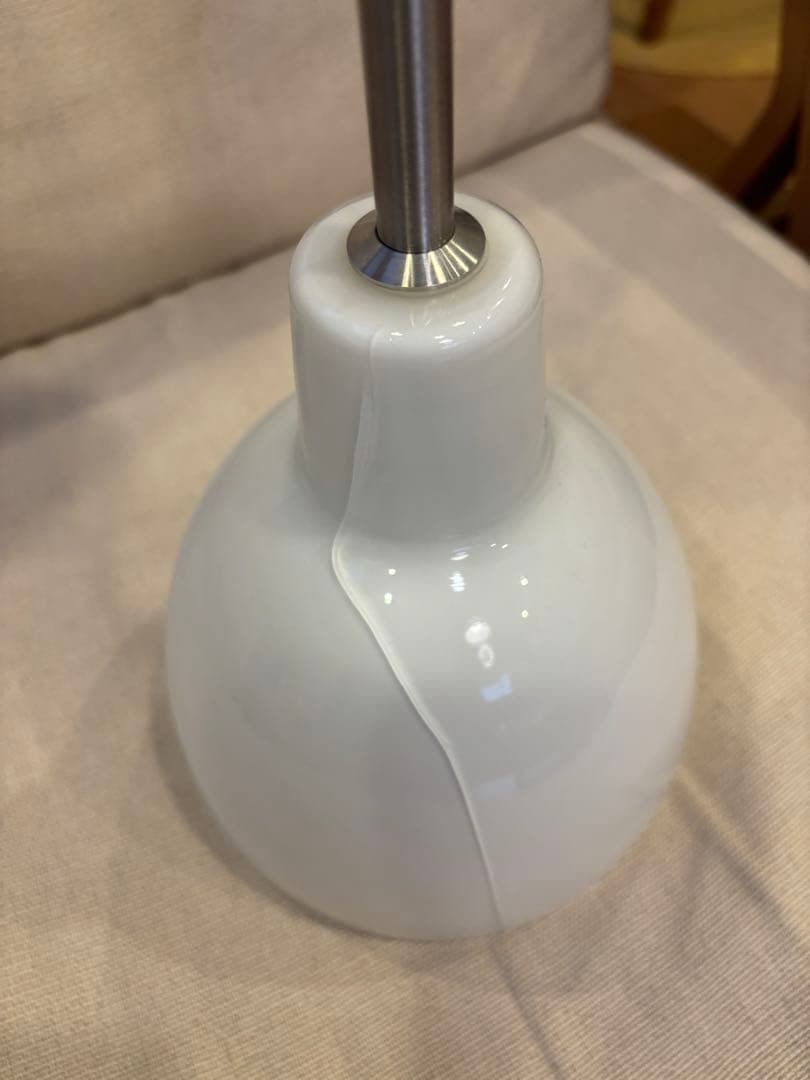 『ヒビあり』ルイスポールセン トルボー グラスペンダント