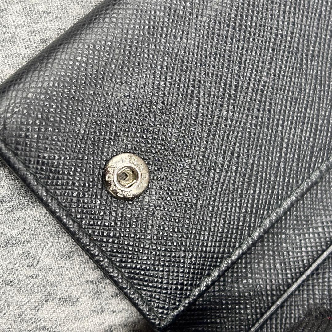 ✨️現行/美品✨️PRADA プラダ キーケース レザー ブラック 4連キーケス