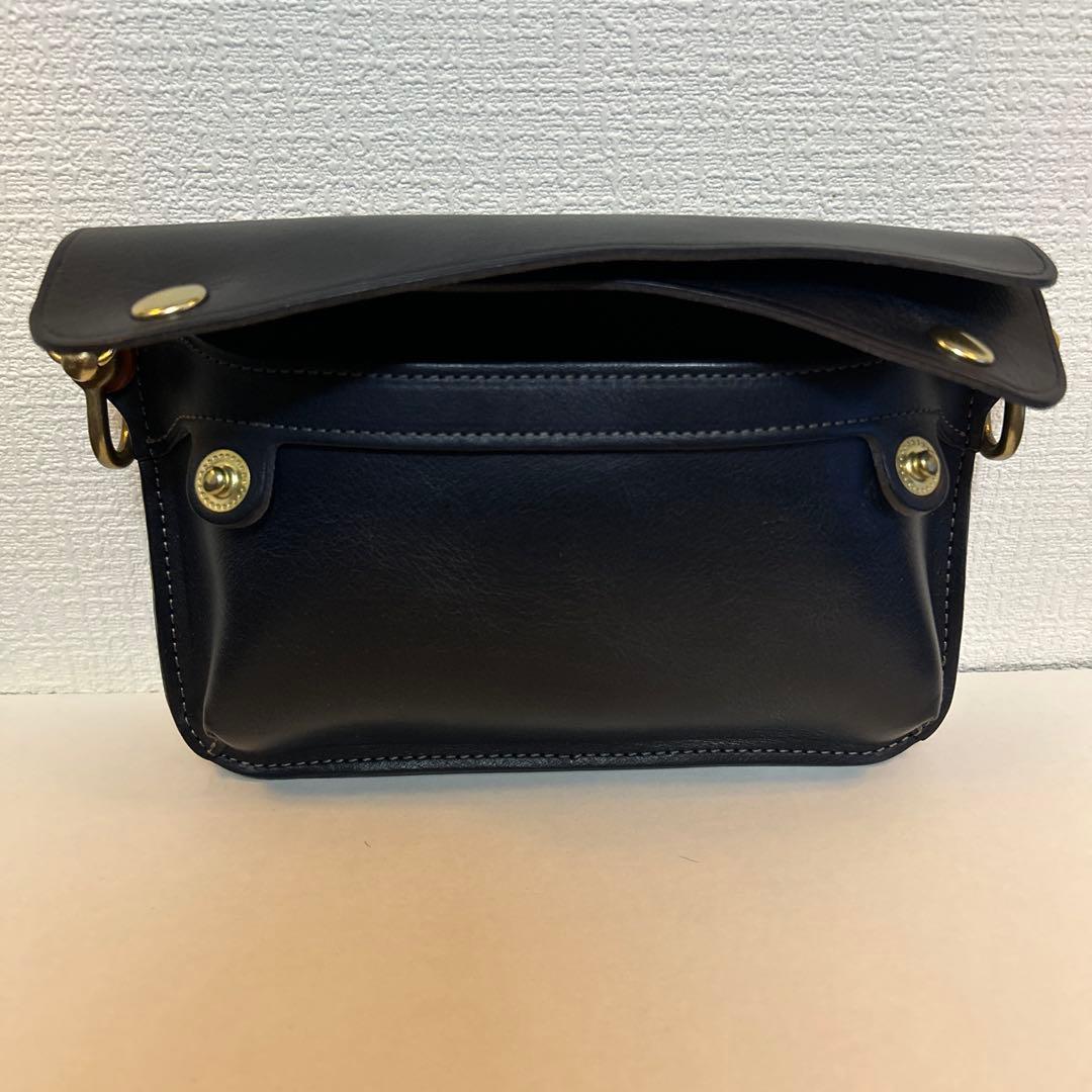 ビアベリーショルダーバッグ　ダブルフラップS ⭐️極美品⭐️