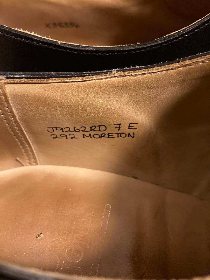 Ccockett & Jhones MORETON ブラック サイズ7