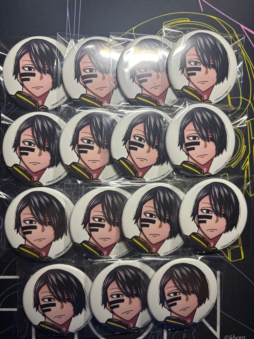 桃源暗鬼 アフターコミケ c107 無陀野 缶バッジ