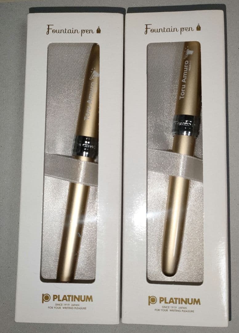 安室透 プラチナ 万年筆 名探偵コナン　 未使用　PLATINUM 2本セット