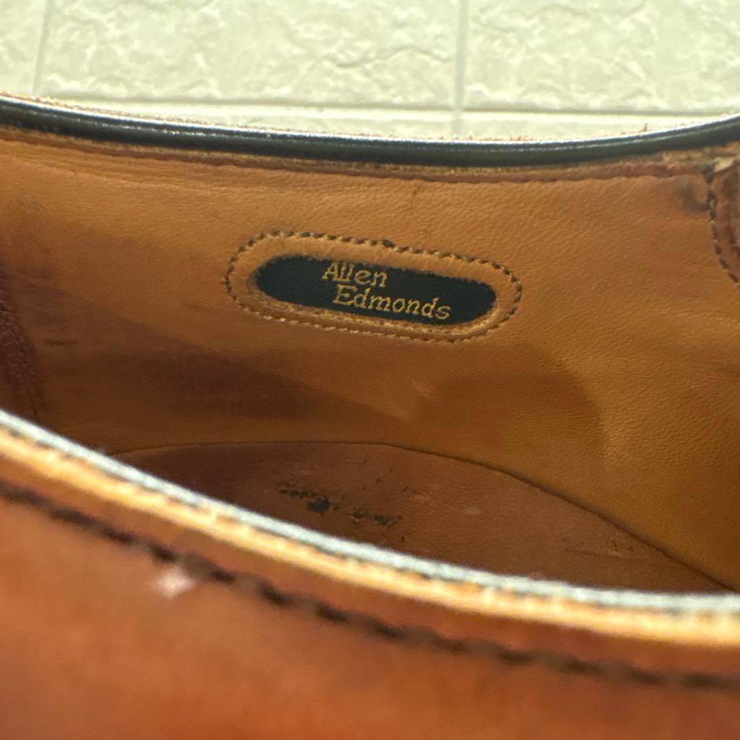 アレンエドモンズ　革靴　レザーシューズ　Uチップ