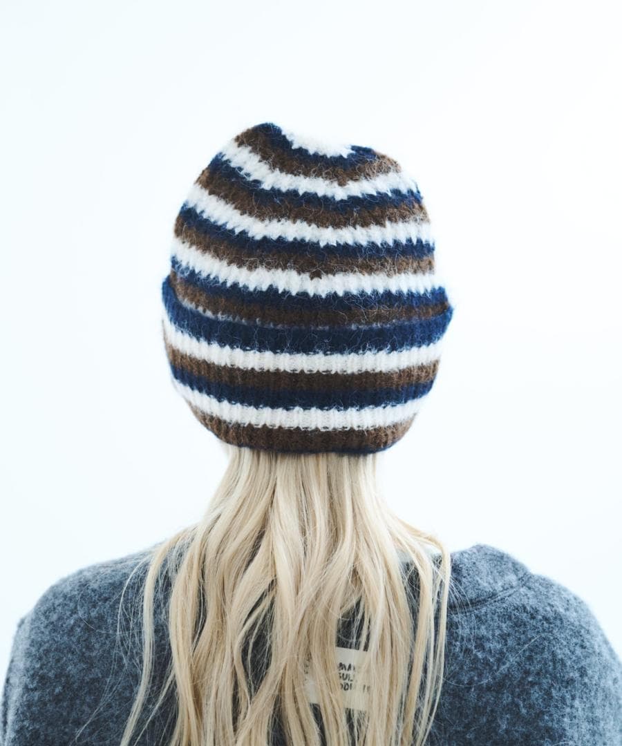 common gull products 記憶の中のガルニット帽弟子 ネイビー