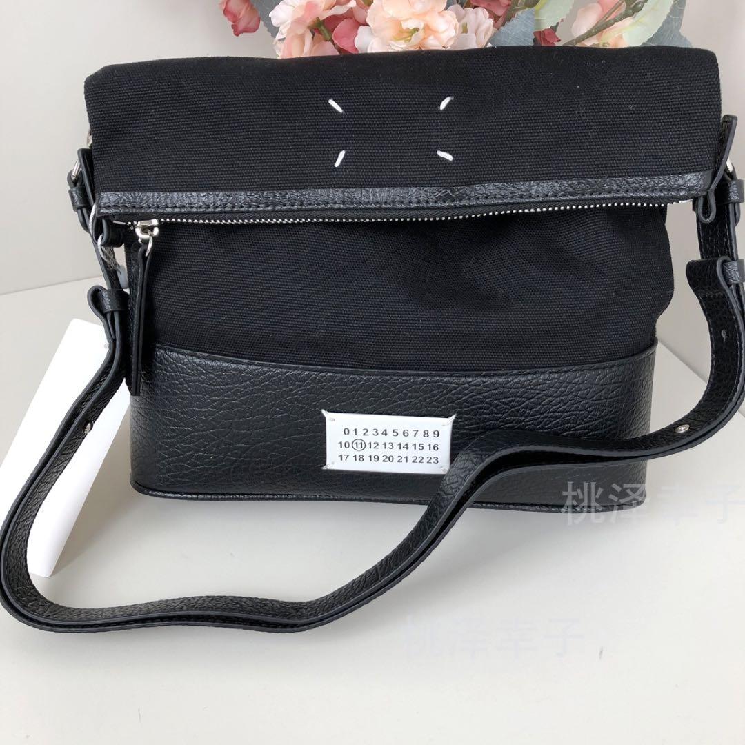 メゾンマルジェラ ショルダーバッグ バケットバッグ 黒