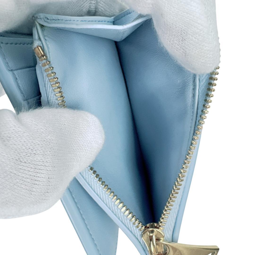 BOTTEGA VENETA 二つ折り財布 アンゴロ コンパクトウォレット