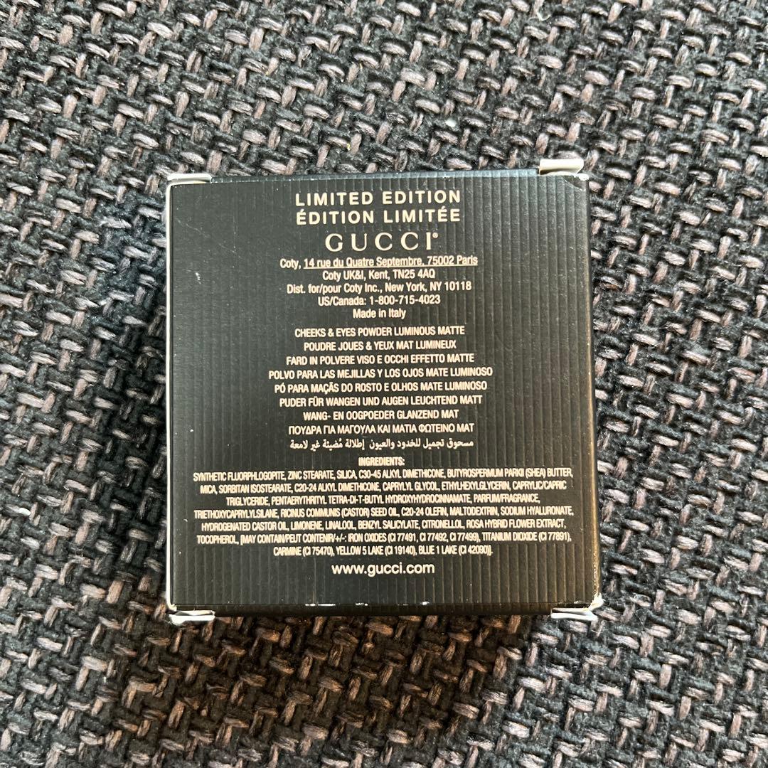 国内2025 9/17発売　限定品　GUCCI ブラッシュ ドゥ ボーテ 04