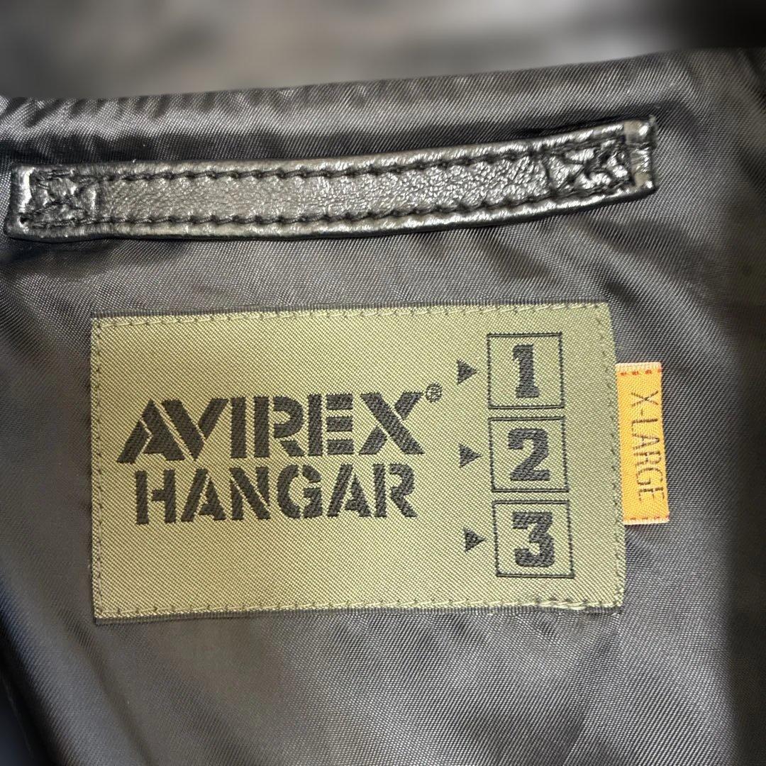 AVIREX アヴィレックス トップガン レザー ジャケット ブラック