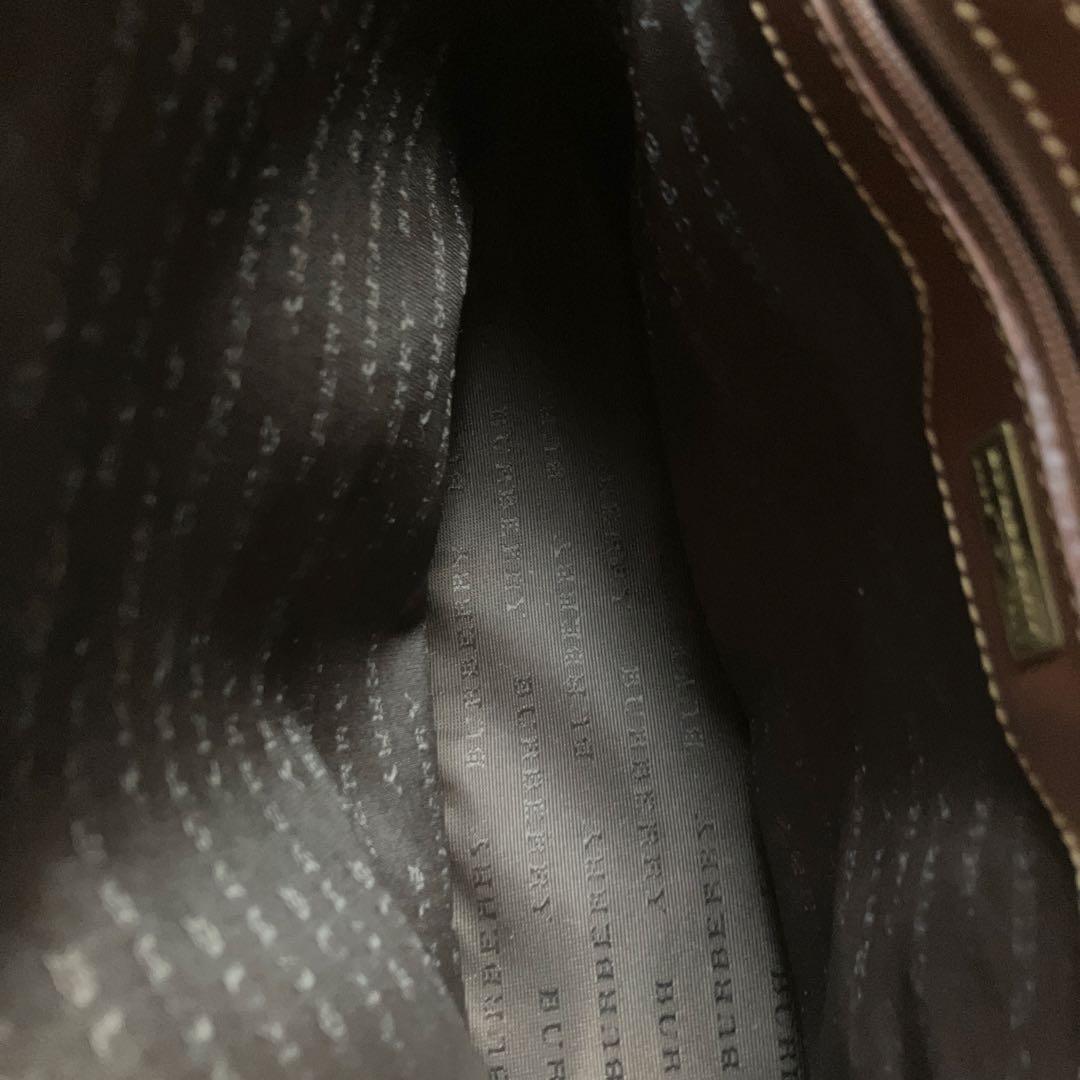 【BURBERRY バーバリー】チェック柄 ハンドバッグ トート ヴィンテージ