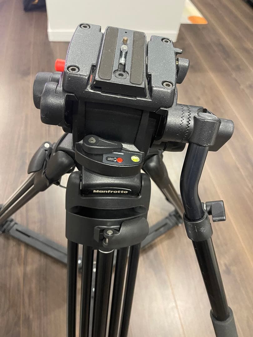 Manfrotto 525MVB 503HDV 雲台付き 三脚　値段交渉可能です