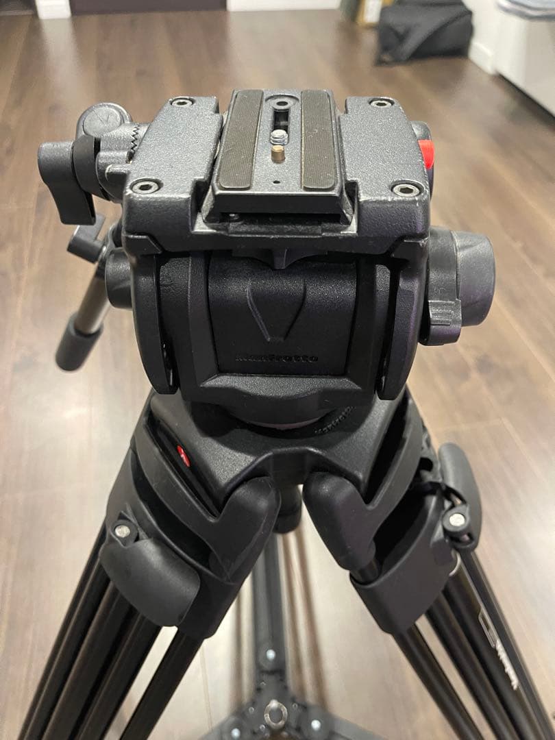 Manfrotto 525MVB 503HDV 雲台付き 三脚　値段交渉可能です