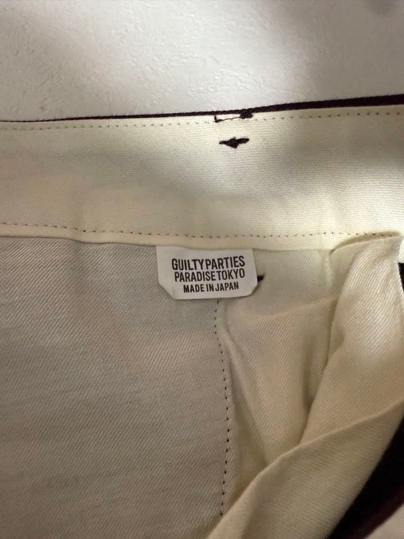 ワコマリア　チノパン　25FW Sサイズ