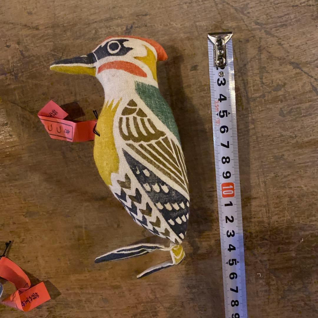 【真工藝・木版手染】鳥のぬいぐるみ 10体セット　飛騨高山民藝　鳥さん好きに！！