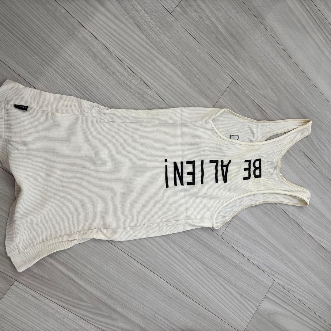 LGB ルグランブルー スカルタンクトップ ノースリーブ BE ALIEN!