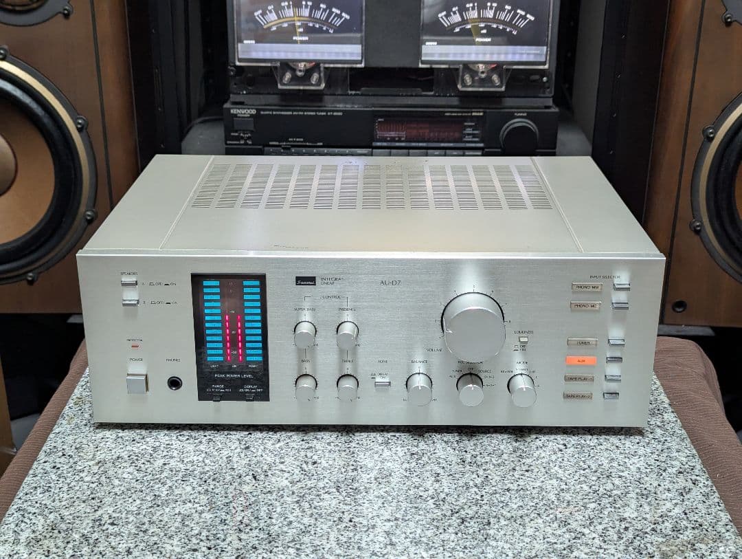 SANSUI　AU-D7 プリメインアンプ　メンテナンス済み！