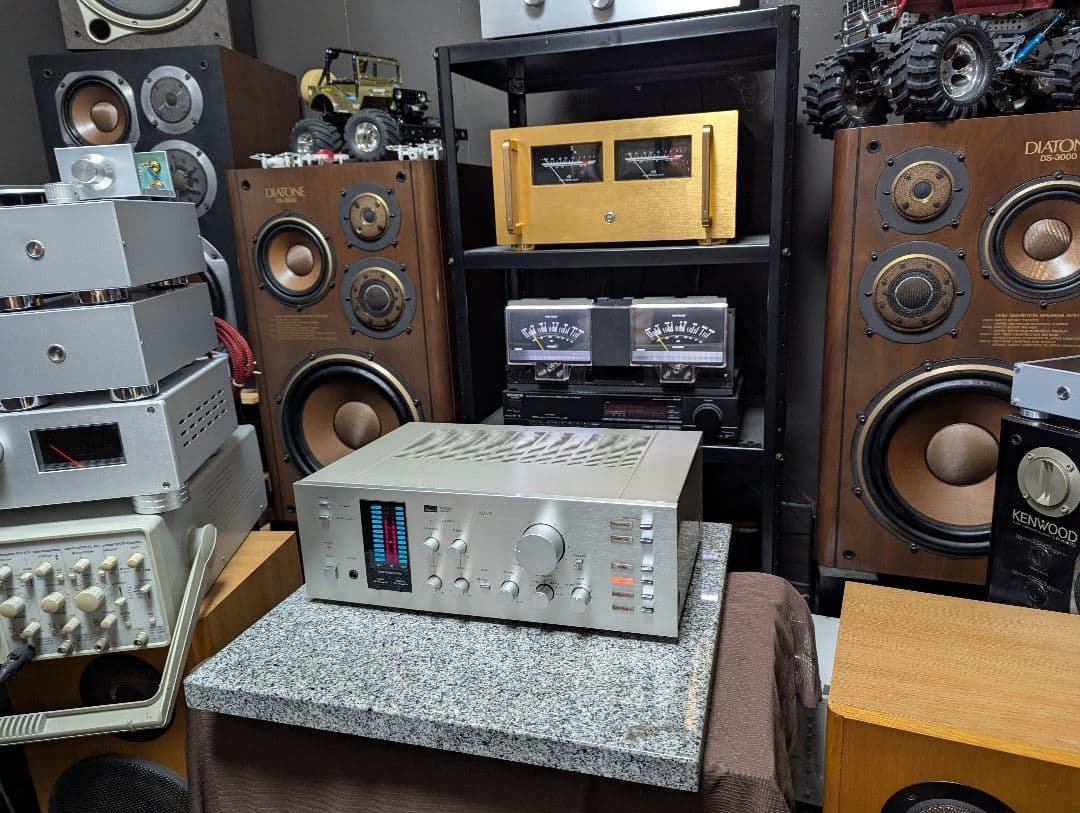 SANSUI　AU-D7 プリメインアンプ　メンテナンス済み！