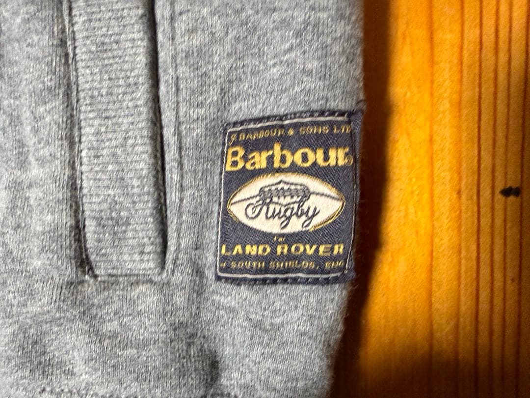 Barbour Land Rover グレー ジップアップ