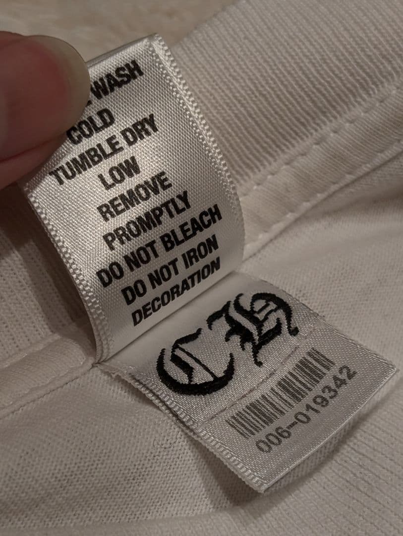 CHROME HEARTS クロムハーツ ロサンゼルス 限定 白 Tシャツ