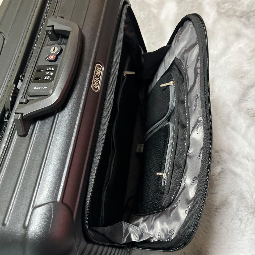 廃盤希少　美品　RIMOWA ボレロ　4輪　ブラック キャリーケース