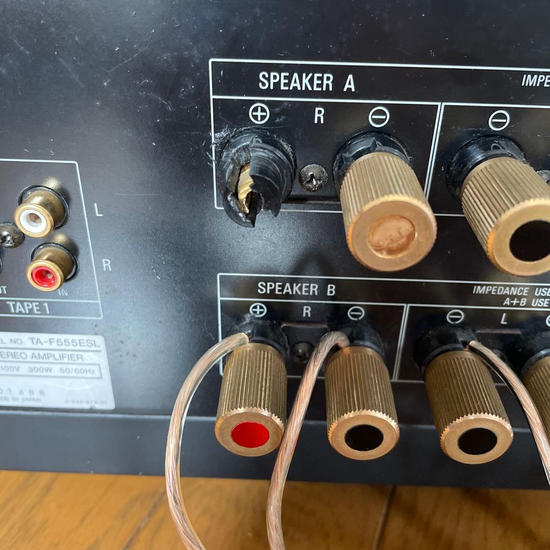 ソニー SONY TA-F555ESL ステレオプリメインアンプ