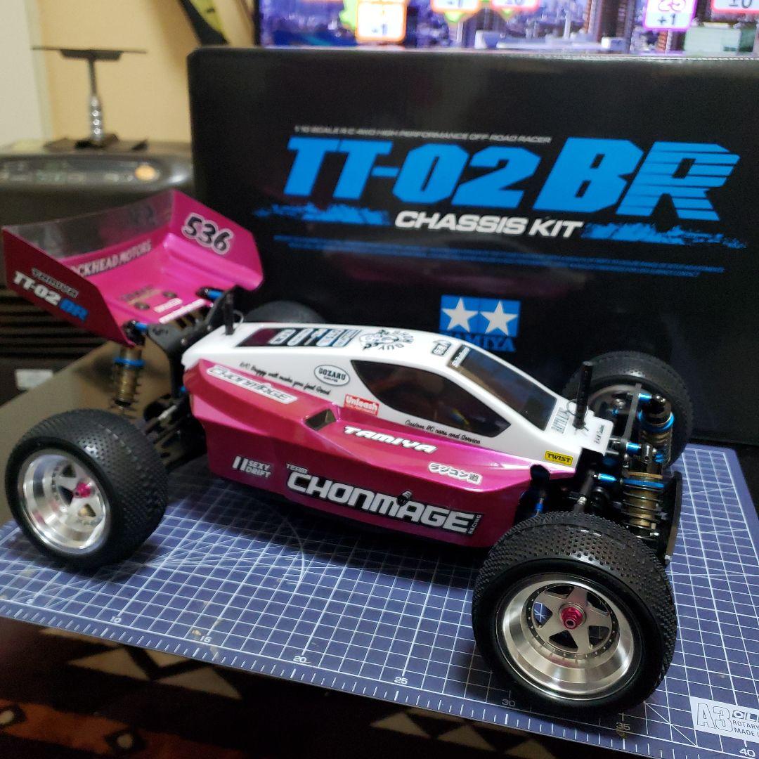 TT02BR フルオプション　タミヤ　ネオスコーチャーボディ　ハイエンド