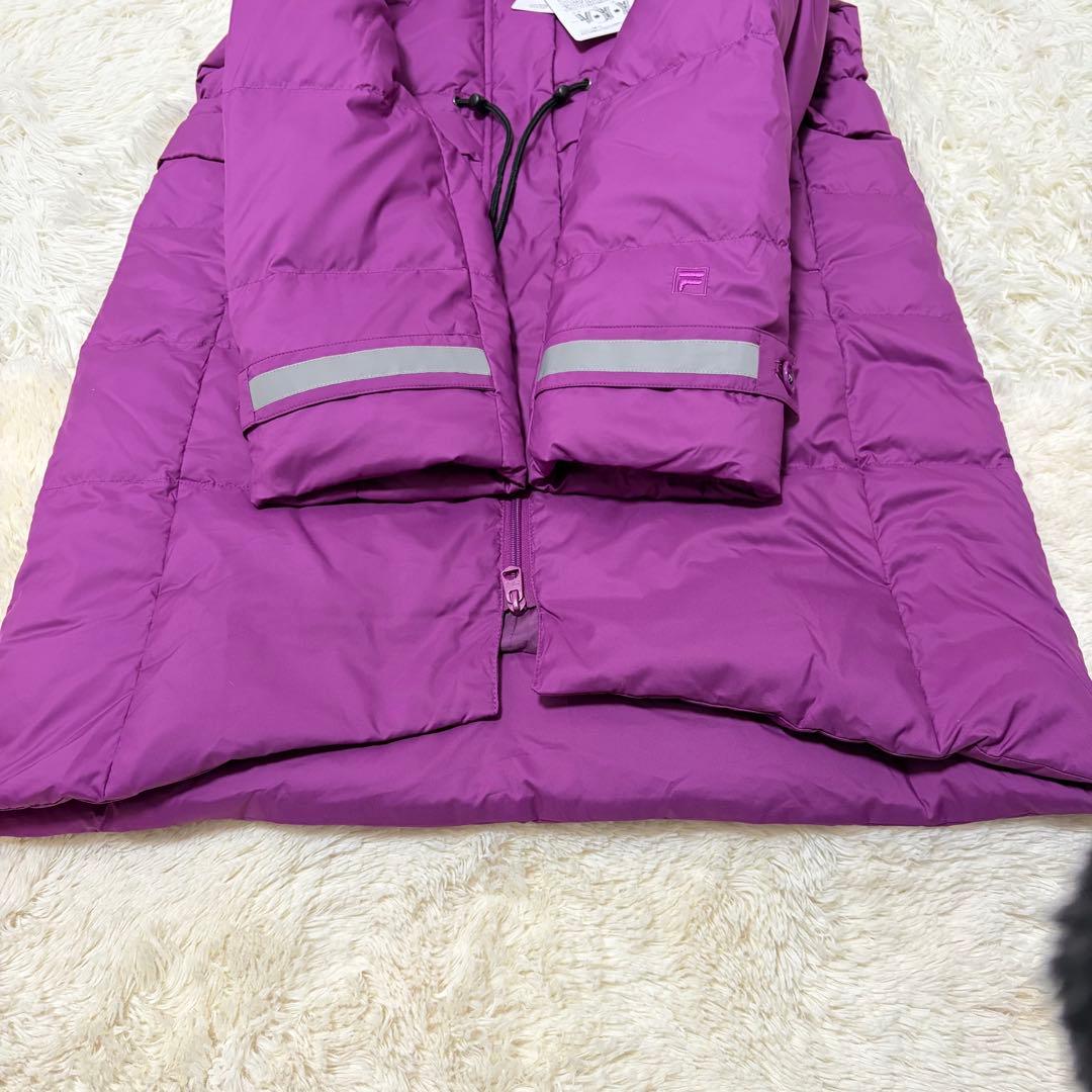 【新品・未使用】FILA GOLF プレミアム ダウンコート　3L 紫