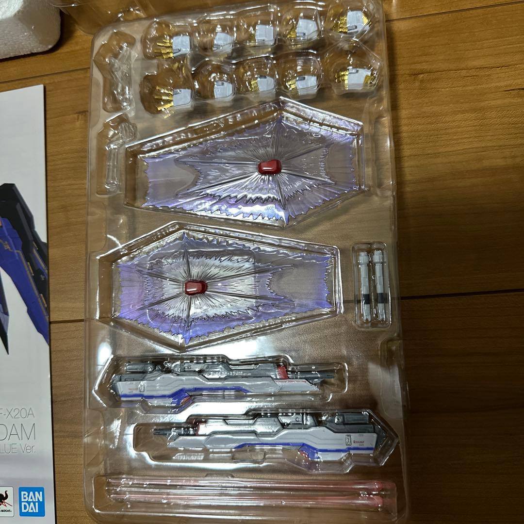 L BUILDストライクフリーダム+光の翼SOUL BLUE セット