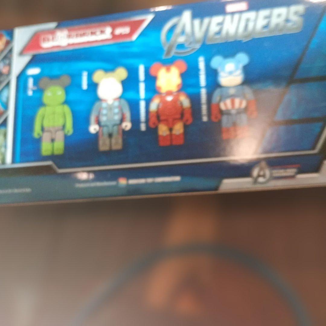 MARVEL アベンジャーズ BE@RBRICK 4体セット