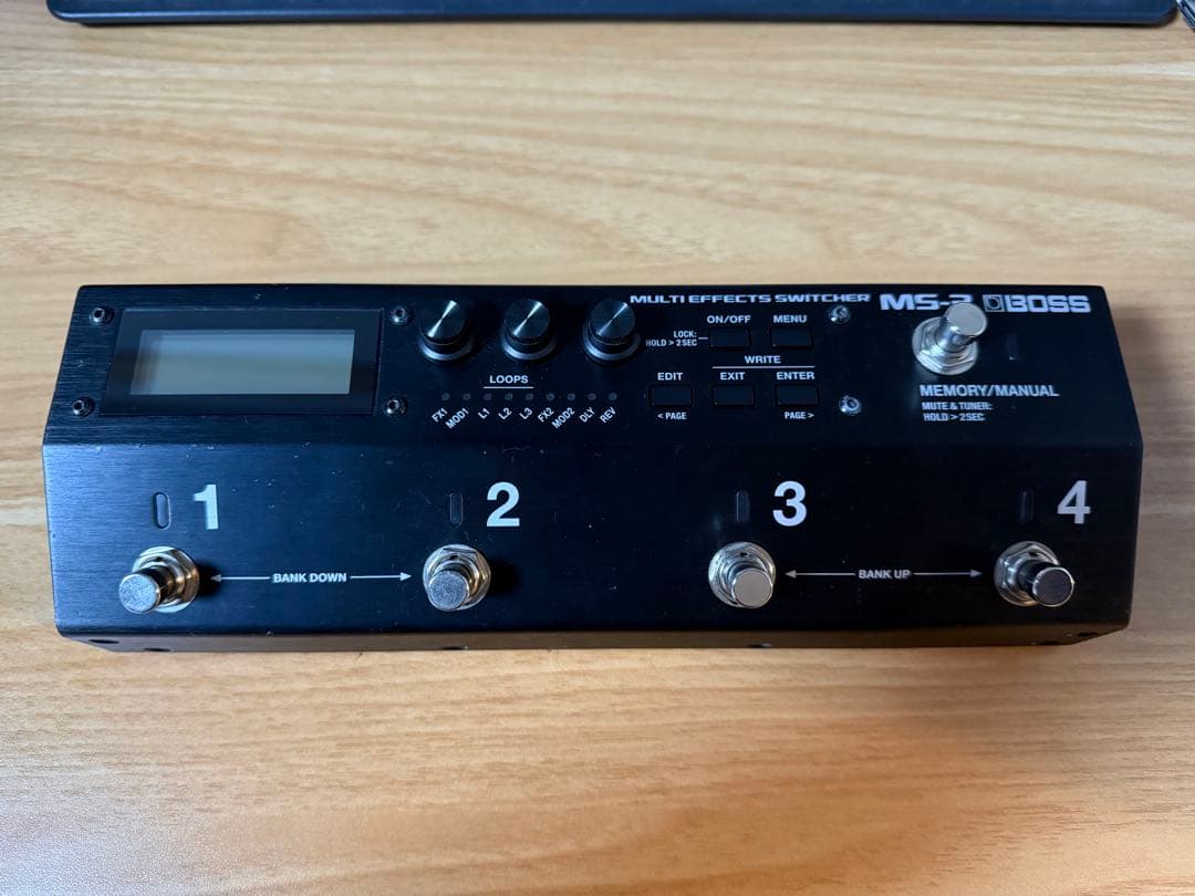【箱無し】BOSS MS-3 マルチエフェクトスイッチャー