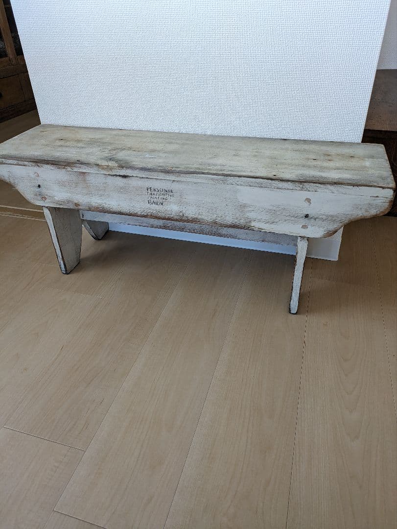アンティーク家具　ビンテージ　ベンチ　カントリー家具