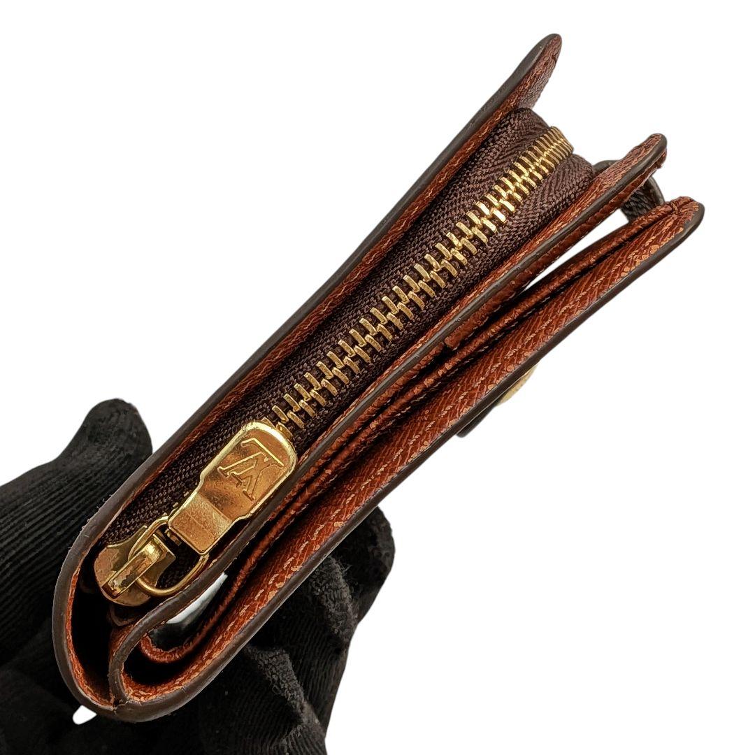 美品 ルイヴィトン モノグラム コンパクトジップ 956