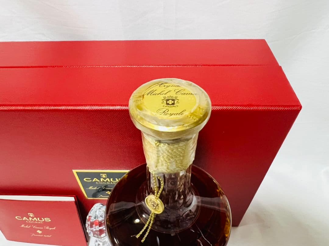 カミュ ミシェル　ロイヤル　バカラ クリスタル　替栓・冊子・化粧箱付き！未開封