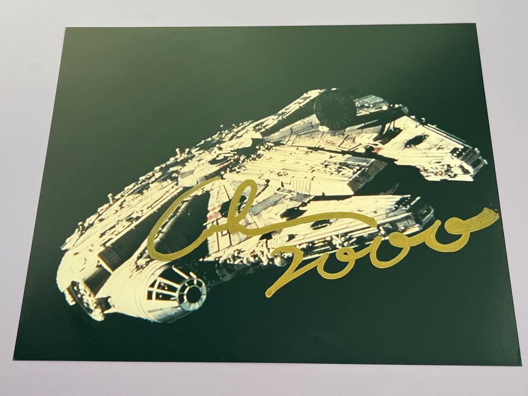 スターウォーズ　直筆サイン　監督　ジョージ・ルーカス氏