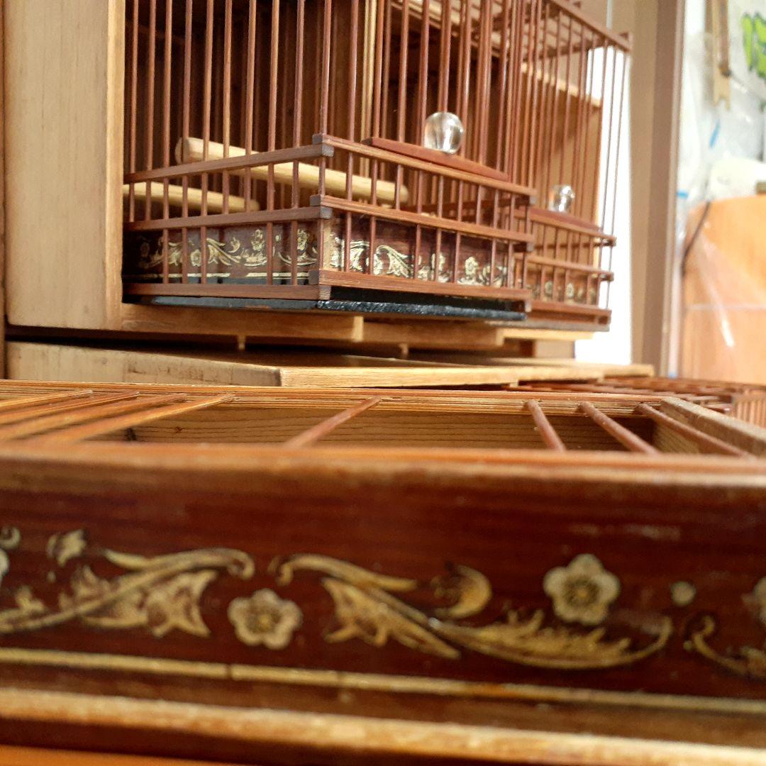 骨董鳥籠６個セット