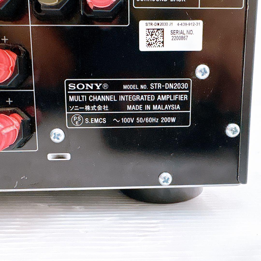【美品】SONY AVアンプ STR-DN2030 インテグレートアンプ