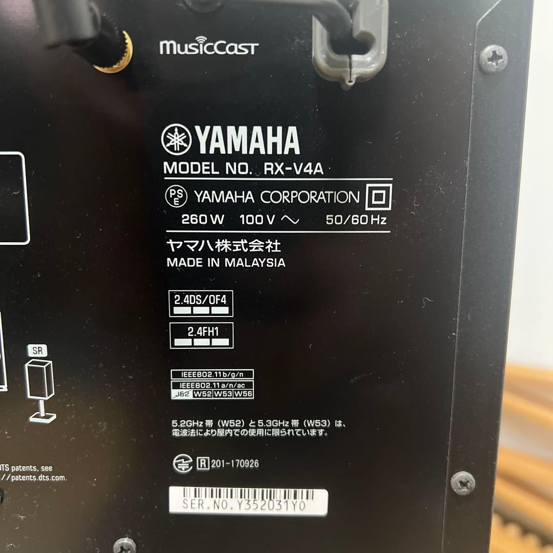 YAMAHA RX-V4A AVアンプ