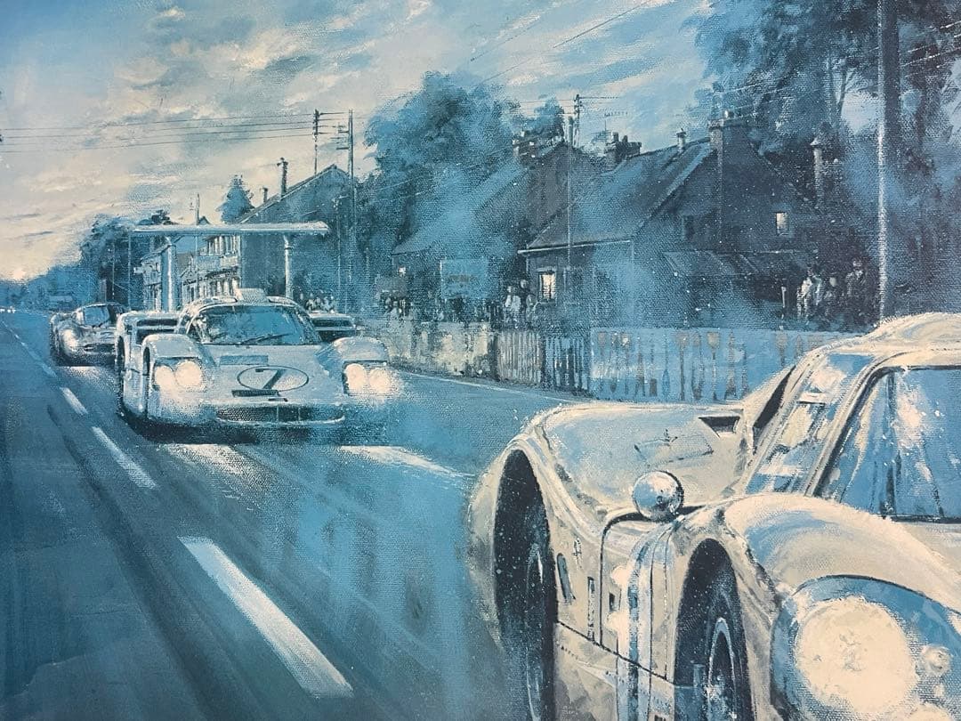 1967年ルマン24レース Ford GT Mk4 作者ドライバーサイン入